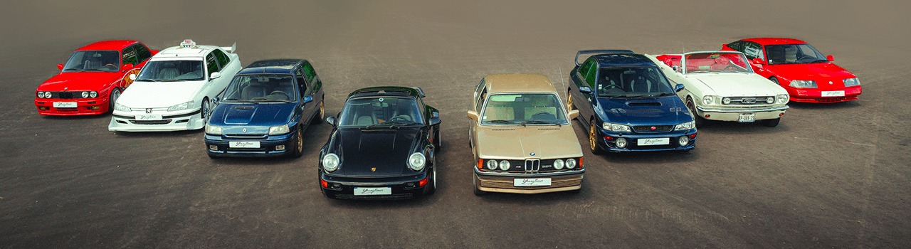 Découvrez nos voitures anciennes appelées youngtimer